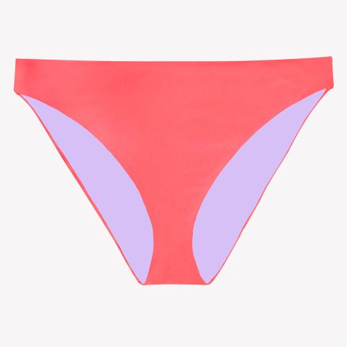 FLAT SMART AND SEXY PEACH REVERSIBLE CHEEKY BIKINI BOTTOM SA1441 1