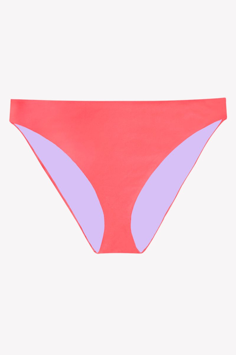 FLAT SMART AND SEXY PEACH REVERSIBLE CHEEKY BIKINI BOTTOM SA1441 1