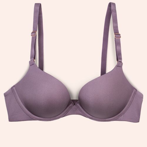 FLAT SMART AND SEXY PLUM LACE PUSH U BRA SA1170 AV3