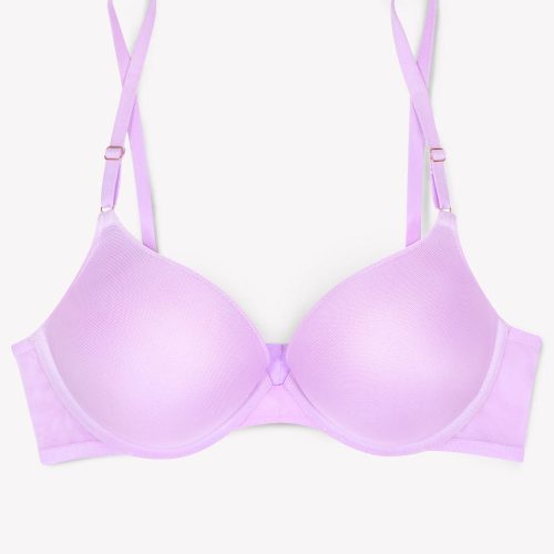 FLAT SMART AND SEXY PURPLE ADD 2 CUP SIZES PUSH UP BRA SA276