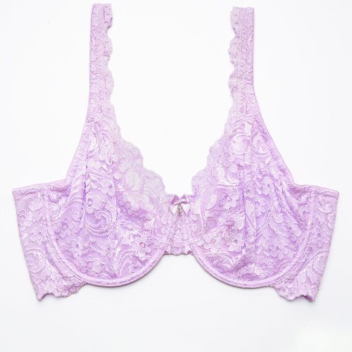 FLAT SMART AND SEXY PURPLE BRA SA964 AV 1