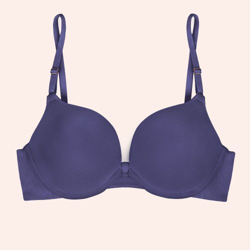 FLAT SMART AND SEXY SA276 BLUE PUSHUP BRA