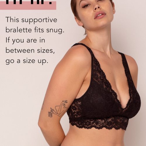 HOW TO FIND THE RIGHT SIZE BRALETTE