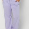 Boyfriend Lounge Pant | Lilac Iris Cotton SLEEPWEAR SAS Lilac Iris Cotton L