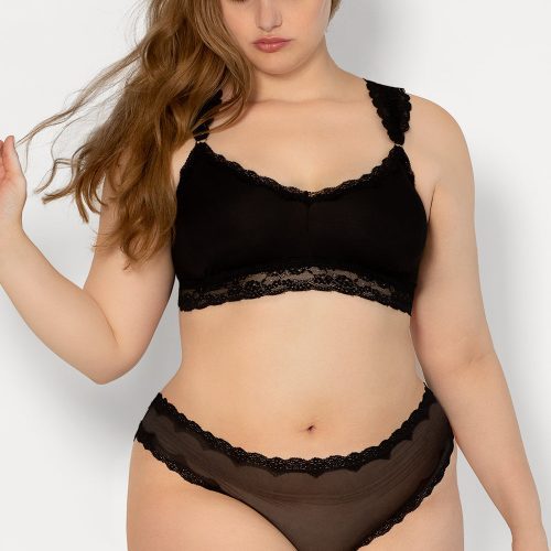 PLUS SIZE SMART AND SEXY VIOLET AND BLACK MESH CHEEKY PANTIES SA1377 AV 2 1 9d6a316e 8808 4d07 bb87 9d61b0afd98e