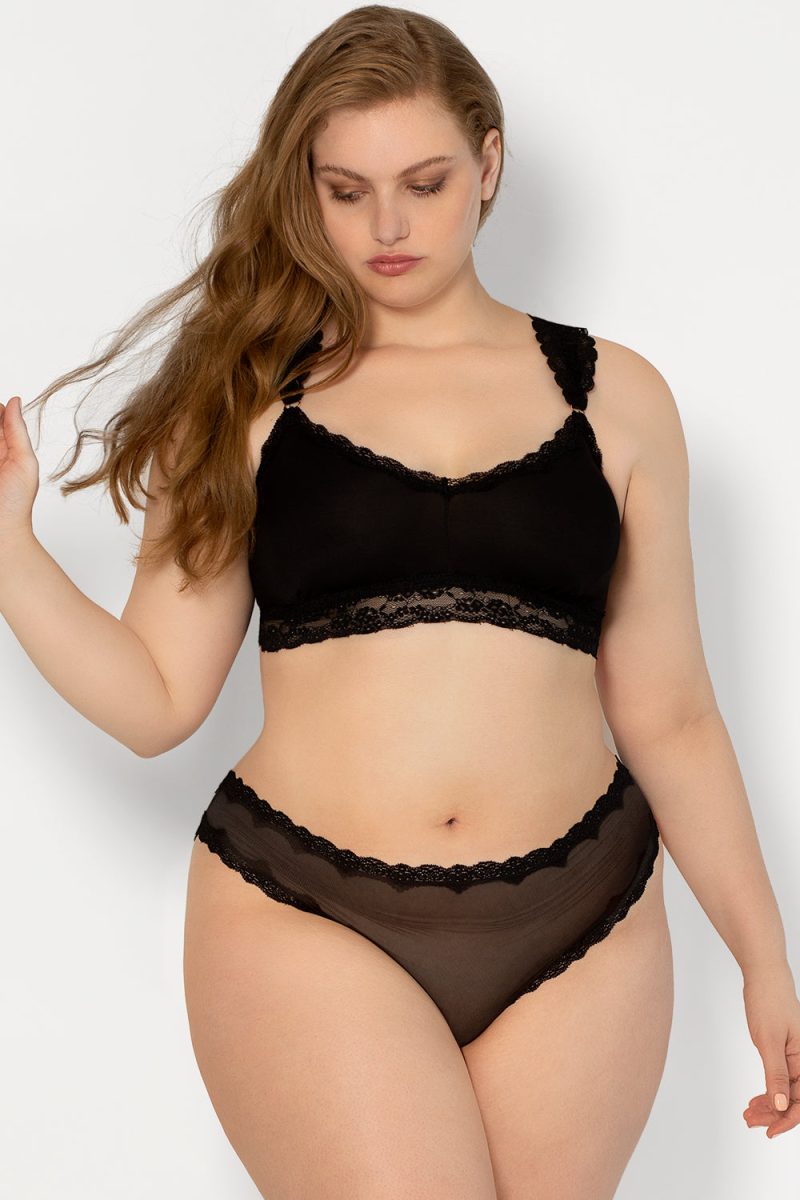 PLUS SIZE SMART AND SEXY VIOLET AND BLACK MESH CHEEKY PANTIES SA1377 AV 2 1 9d6a316e 8808 4d07 bb87 9d61b0afd98e