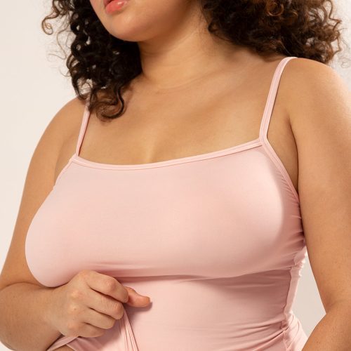 Stretchiest EVER Stretch Cami Tank Top | Blushing Rose Stretch SLEEPWEAR SAS Blushing Rose Stretch 2X/3X