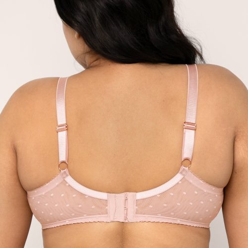 PLUS SMART AND SEXY PINK LACE BRA SA1017 AV 1