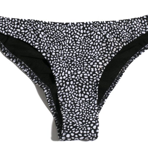 SMART AND SEXY BLACK AND WHITE PRINT BIKINI BOTTOM SA1007 AV 1 1