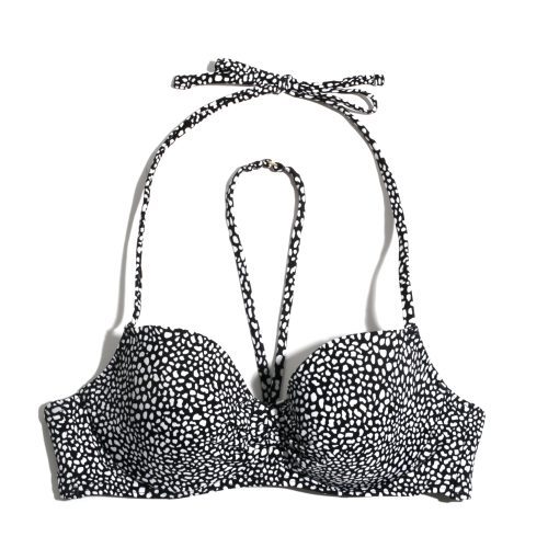 SMART AND SEXY BLACK AND WHITE PRINT CONVERTIBLE BIKINI TOP SA1001 AV 3 1