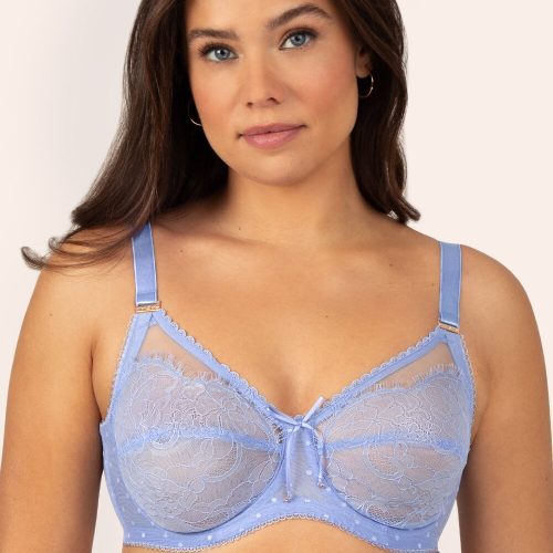 SMART AND SEXY BLUE UNLINED BRA SA1017 AV 2