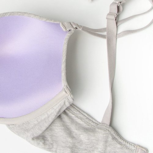 SMART AND SEXY COTTON GREY PERFECT PUSH UP BRA SA1170 AV 3