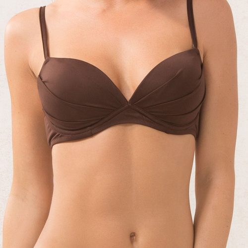 Swim Secret Convertible Push-Up Bikini Top | Espresso BIKINT SAS Espresso 38D 