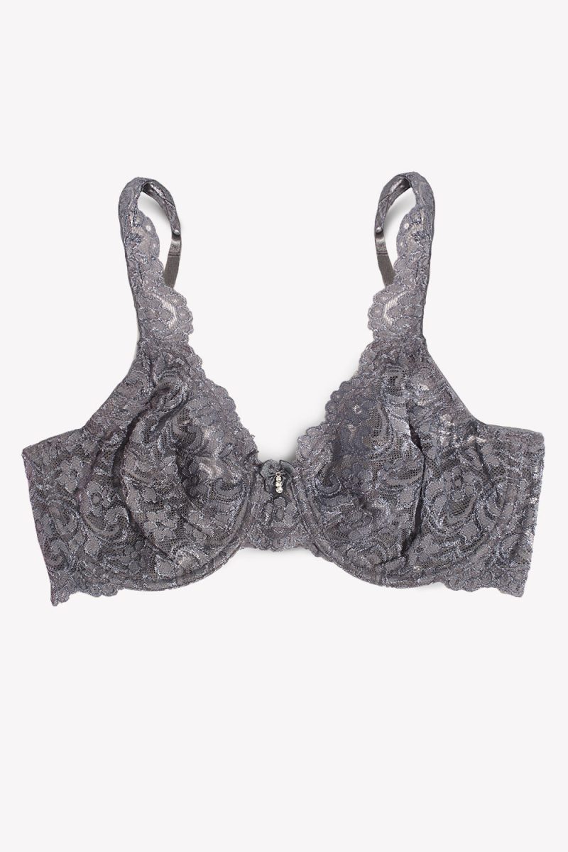 SMART AND SEXY GRAY UNLINED UNDERWIRE 85045 AV 1