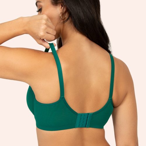 SMART AND SEXY GREEN MESH UNLINED BRA SA1388 AV1