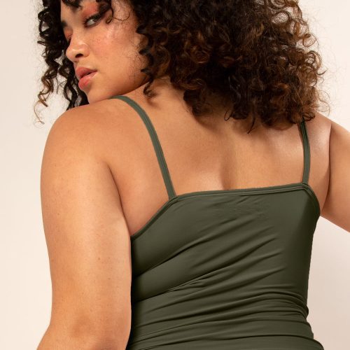 SMART AND SEXY GREEN STRETCH CAMI TANK TOP SA1433 AV 1 1