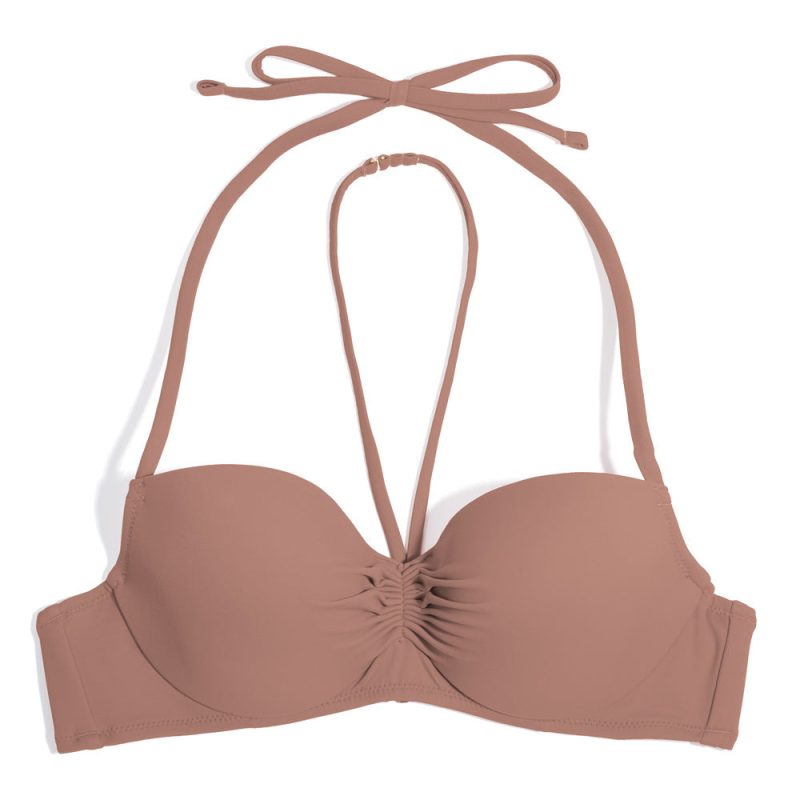 SMART AND SEXY LATTE CONVERTIBLE BIKINI TOP SA1001 AV 3 1