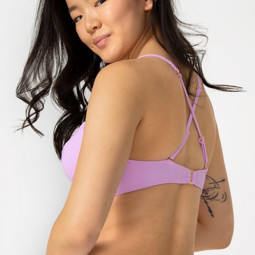 SMART AND SEXY LIGHT PURPLE PUSH UP SWIM TOP SA1002 AV 5