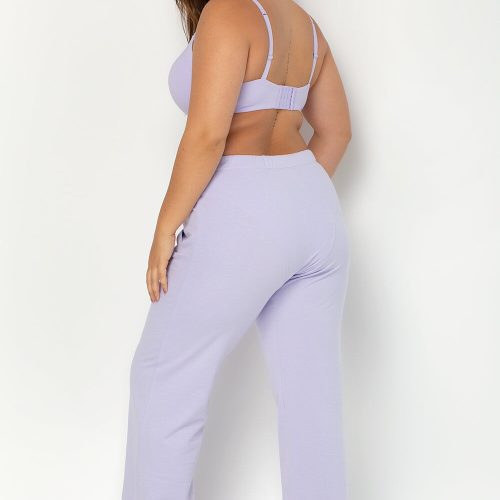 SMART AND SEXY LILAC COTTON LOUNGE PANTS SA848 AV