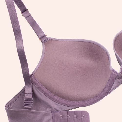 SMART AND SEXY PLUM LACE PUSH U BRA SA1170 AV4