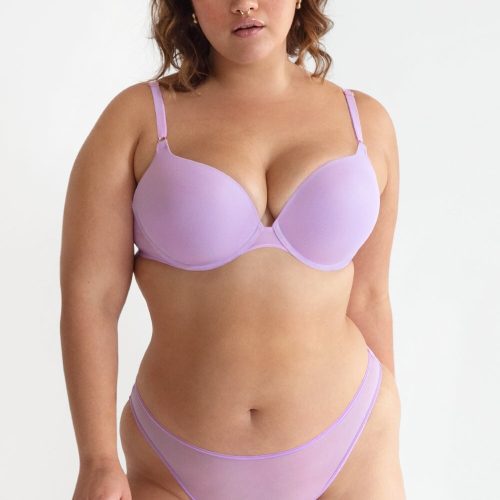 SMART AND SEXY PURPLE ADD 2 CUP SIZES PUSH UP BRA SA276 AV 3