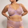 Lace High-Waisted Cheeky Panty | Lilac Iris PANTY SAS Lilac Iris M