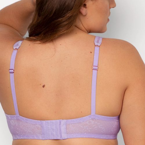 SMART AND SEXY PURPLE LACE UNLINED BRA SA1389L AV AV 1 1