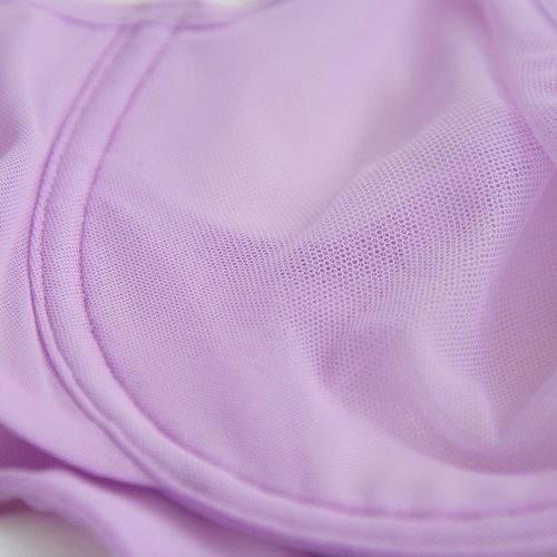 SMART AND SEXY PURPLE MESH UNLINED BRA SA1388 AV 4