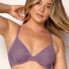 Silky Smooth Demi Unlined Underwire Bra | Vintage Plum Bra SAS Vintage Plum 32D