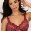 Signature Lace Unlined Underwire Bra | Cherry Wine Bra SAS Cherry Wine 34D