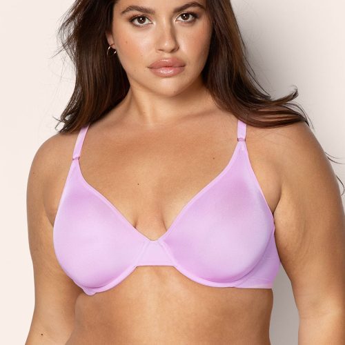 Silky Smooth Demi Unlined Underwire Bra | Stellar Orchid BRA SAS Stellar Orchid 32D