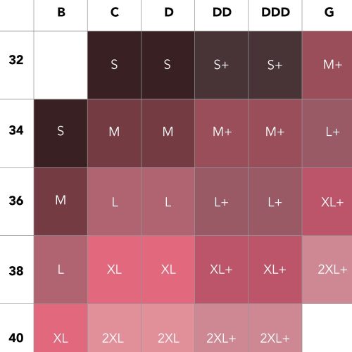 SMART ANDS SEXY LACE CORSET SIZE CHART